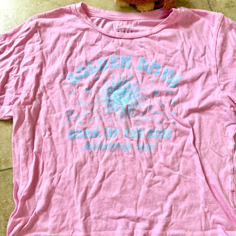 Billabong 4 Girls size L Graphic Tee Collection - Picture 5 of 12